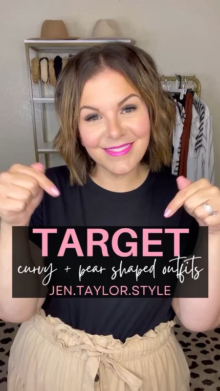 Target outfit ideas! Sharing 5 affordable curvy spring and summer outfits. These neutral outfits can be mixed and matched for casual work outfits, date night outfits, or vacation outfits. Jen is a little over 5’7 and typically wears XL/XXL/1X and 17/18 in Target brands. Plus size outfit, plus size dress, plus size jeans, midsize outfit, Target Tuesday, size XXL outfit, size 18 outfit, plus size wide leg jeans. 
5/6

#LTKplussize #LTKVideo #LTKstyletip