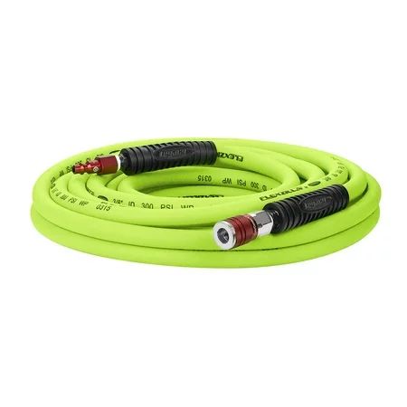 Flexzilla® Air Hose, 3/8"" x 25', with ColorConnex® Coupler and Plug, Type D, Red | Walmart (US)
