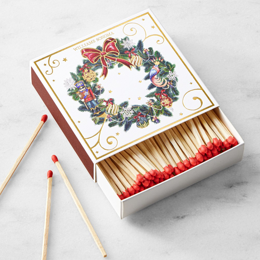 'Twas The Night Before Christmas Match Box, 125-count | Williams-Sonoma