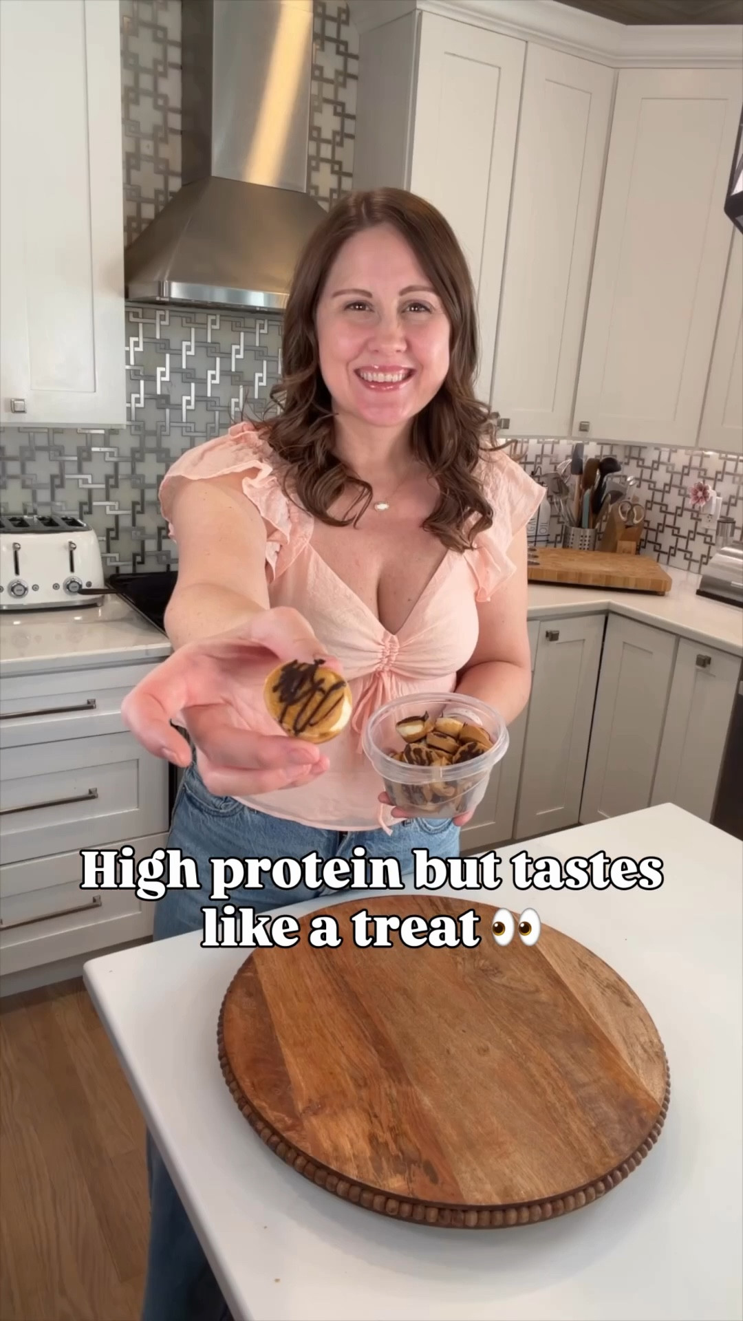 I needed a quick snack that actually keeps me full… and these did NOT disappoint 🙌

They’re cold, creamy, a little chocolatey, and seriously taste like a treat—but packed with protein so they actually hold you over 🤍

All you need is a few simple ingredients + about 12 TBS of peanut butter powder to get that perfect PB flavor without making them too heavy 👏

I’ve been keeping a batch in the freezer for those grab-and-go moments (aka mom life 😂) and they disappear FAST in our house!

Linked everything I used to make these easy freezer bites 🫶

#LTKFood #HighProteinSnacks #EasySnackIdeas #HealthyTreats #MomLifeSnacks #HealthySnack #PBLover 

#LTKHome #LTKfoodie