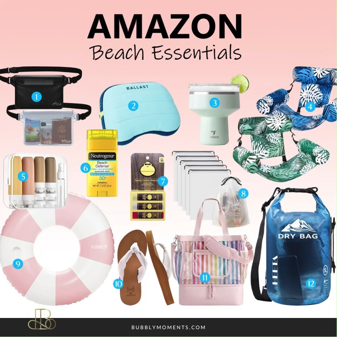 Get ready for sunny days with these must-have beach essentials that make every trip more fun, easy, and stress-free ☀️ From stylish accessories to practical must-haves, these Amazon finds are perfect for everything from quick beach trips to full vacation days. Whether you're lounging by the shore, taking a swim, or enjoying a sunset walk, these picks help you stay comfortable, organized, and looking cute all day long. I love how these essentials make packing simple and elevate your entire beach experience without the hassle. Save this for your next beach day and tap to explore all the must-haves everyone is loving right now 🌊✨
#LTKSwim #LTKTravel #LTKFinds #beachessentials #beachday #amazonfinds #summermusthaves #beachvibes #vacationstyle #summerstyle #beachlife #travelessentials #poolsidevibes #sunnydays #outdoorfun #beachinspo #vacationready #amazongems #trendingnow #summerfavorites #coastalvibes #beachoutfit #resortstyle #holidaystyle #beachbagessentials 

 