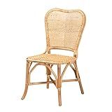 Baxton Studio Irene Dining Chair, One Size, Natural Brown | Amazon (US)