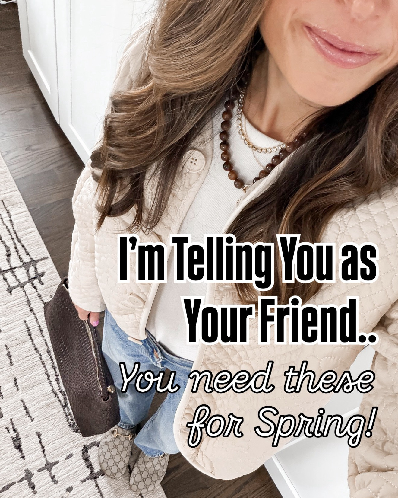 I’m telling you as your friend… you need these for Spring 🤍

✔️ the white dress that looks expensive (and it’s on major sale)
✔️ the non see-through white jeans 🙏🏼
✔️ those sandals that literally go with everything
✔️ the comfy “bra free” tops you’ll live in

It’s basically a little spring uniform… and once you have these, getting dressed is SO much easier

💌type “FRIEND” and I’ll send you all the links 
🔗

#LTKmomlife #LTKSeasonal #LTKOver40