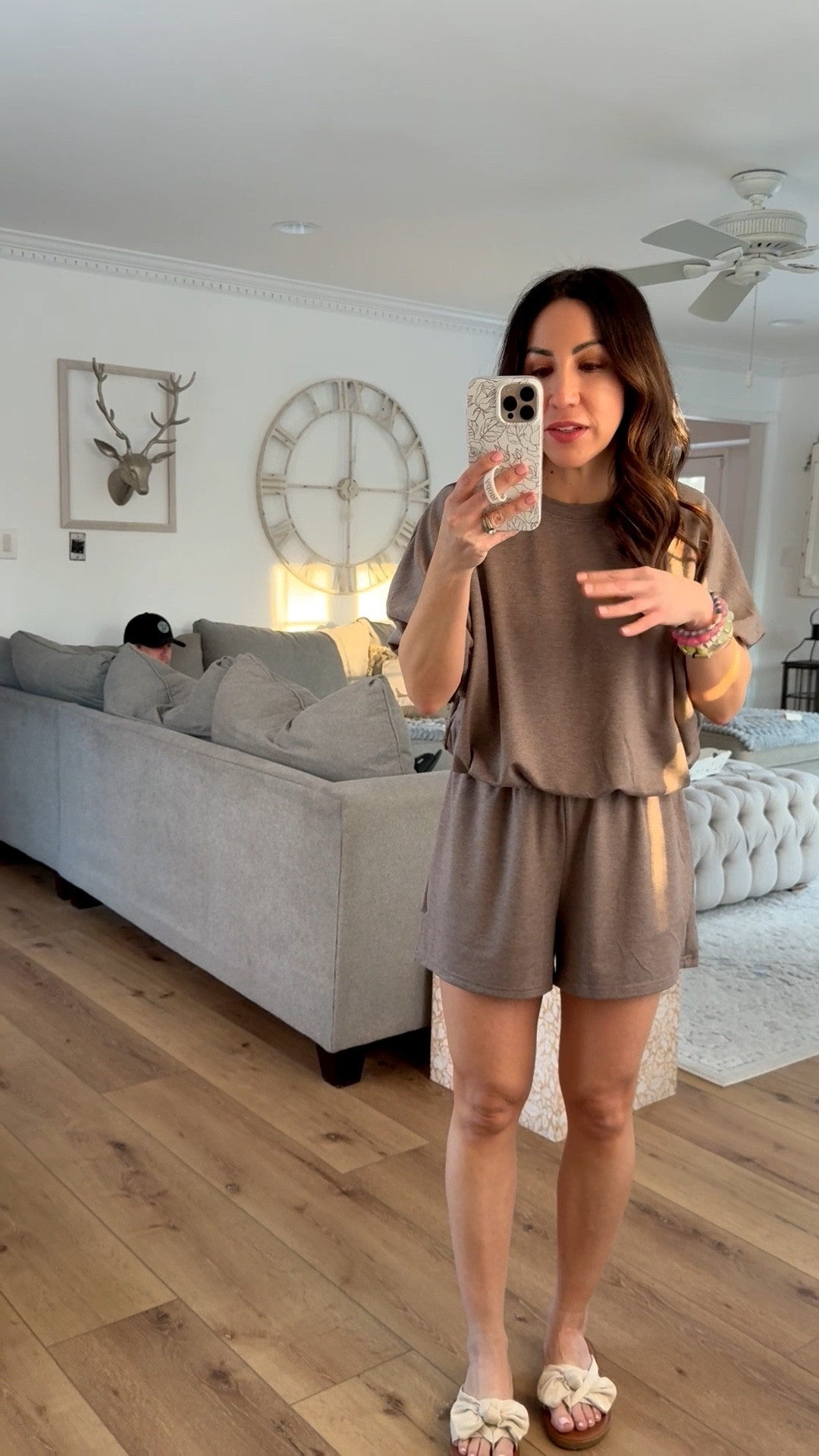 Wearing small Amazon set. Sandals TTS.

#LTKSaleAlert #LTKOver40