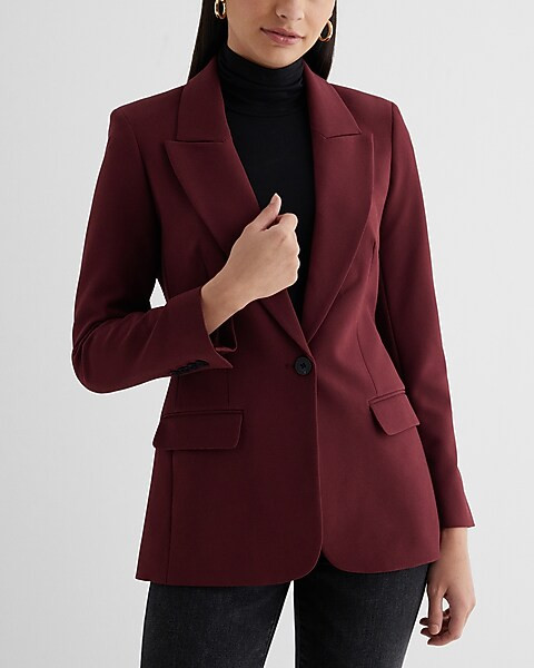One Button Blazer | Express
