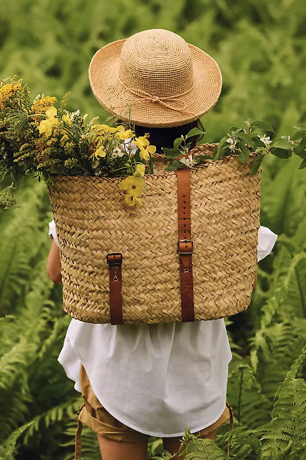 Rounded Raffia Sun Hat | Terrain