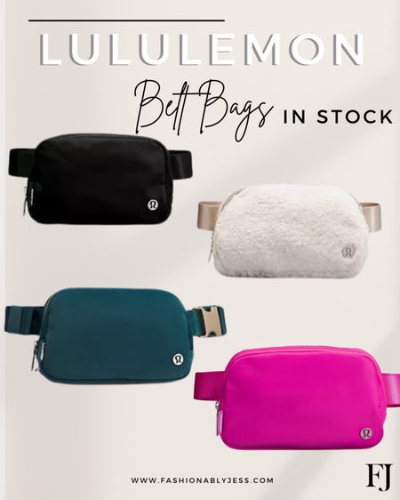 Check out these Lululemon belt bag in stock! Shop today while supplies are in stock! 

#LTKGiftGuide #LTKitbag #LTKFind