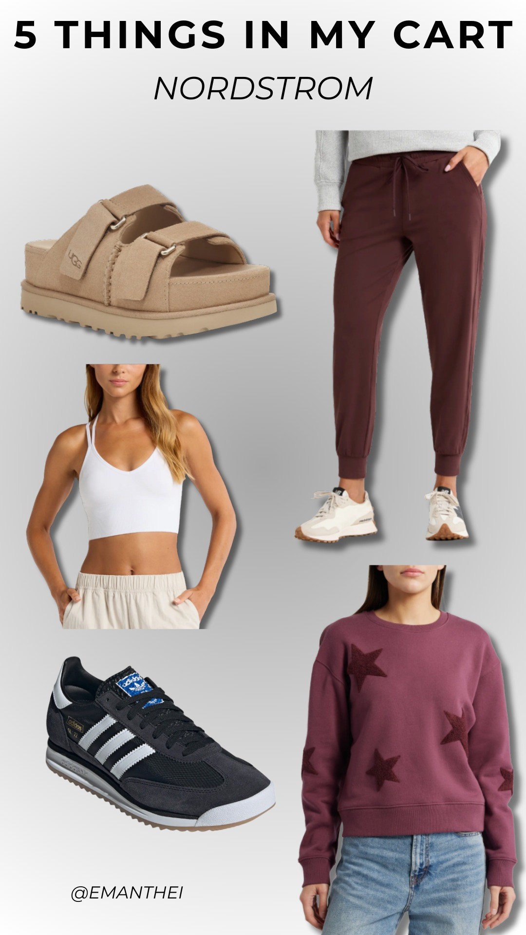 5 things In My Cart | Jersey Bodysuit | Bestsellers Hoodies | Sweatpants | Joggers | Sweat Shorts | Sweatshirt | Activewear | Nordstrom | Under $100 👟

#LTKActive #LTKStyleTip #LTKMidsize