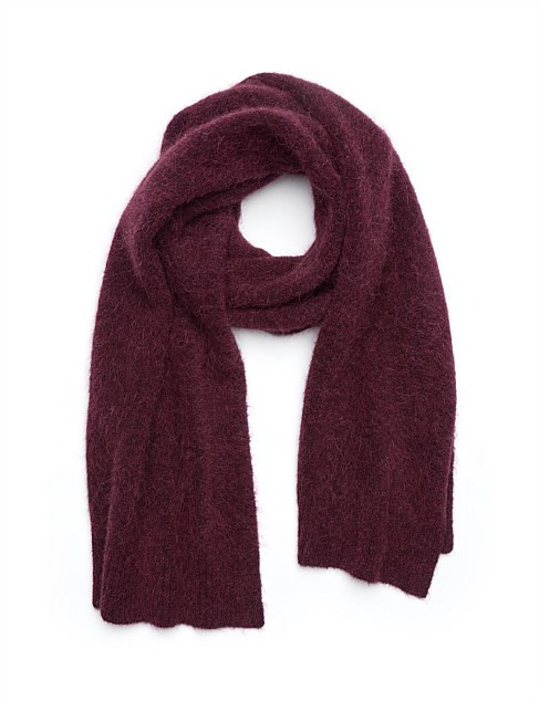 Seed Heritage Fluffy Textured Scarf | David Jones | David Jones (Australia & New Zealand)