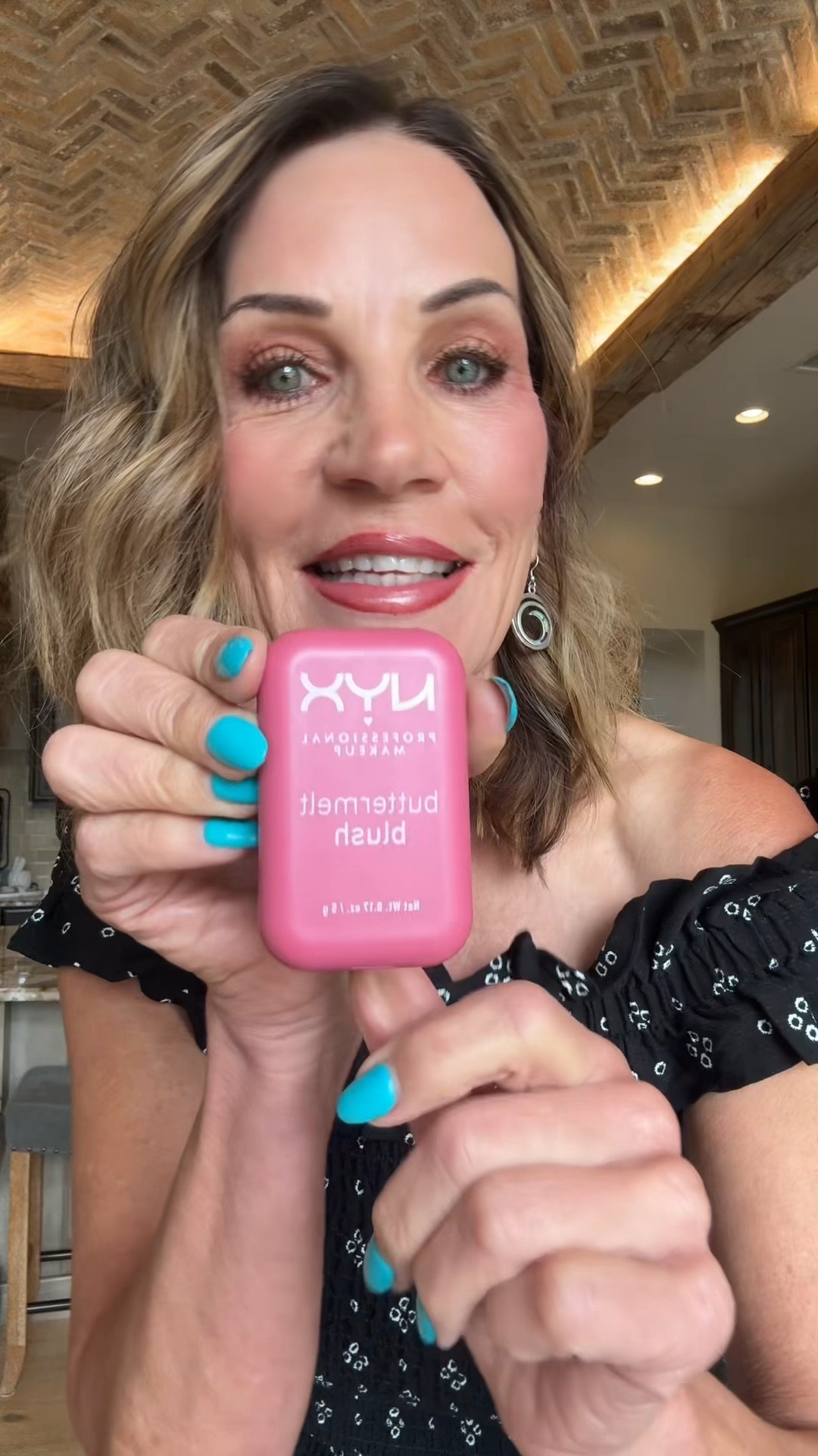 The buttermelt blush from NYX Professional Makeup is an affordable way to get high end results. #nyxprofessionalmakeup #blush 

#LTKVideo #LTKWedding #LTKBeauty