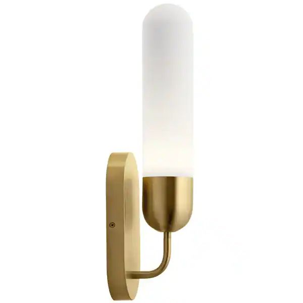 Elan Sorno Integrated LED Champagne Gold Sconce | Bed Bath & Beyond