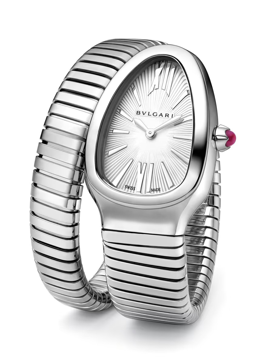 Serpenti Tubogas Stainless Steel Single Twist Watch | Saks Fifth Avenue