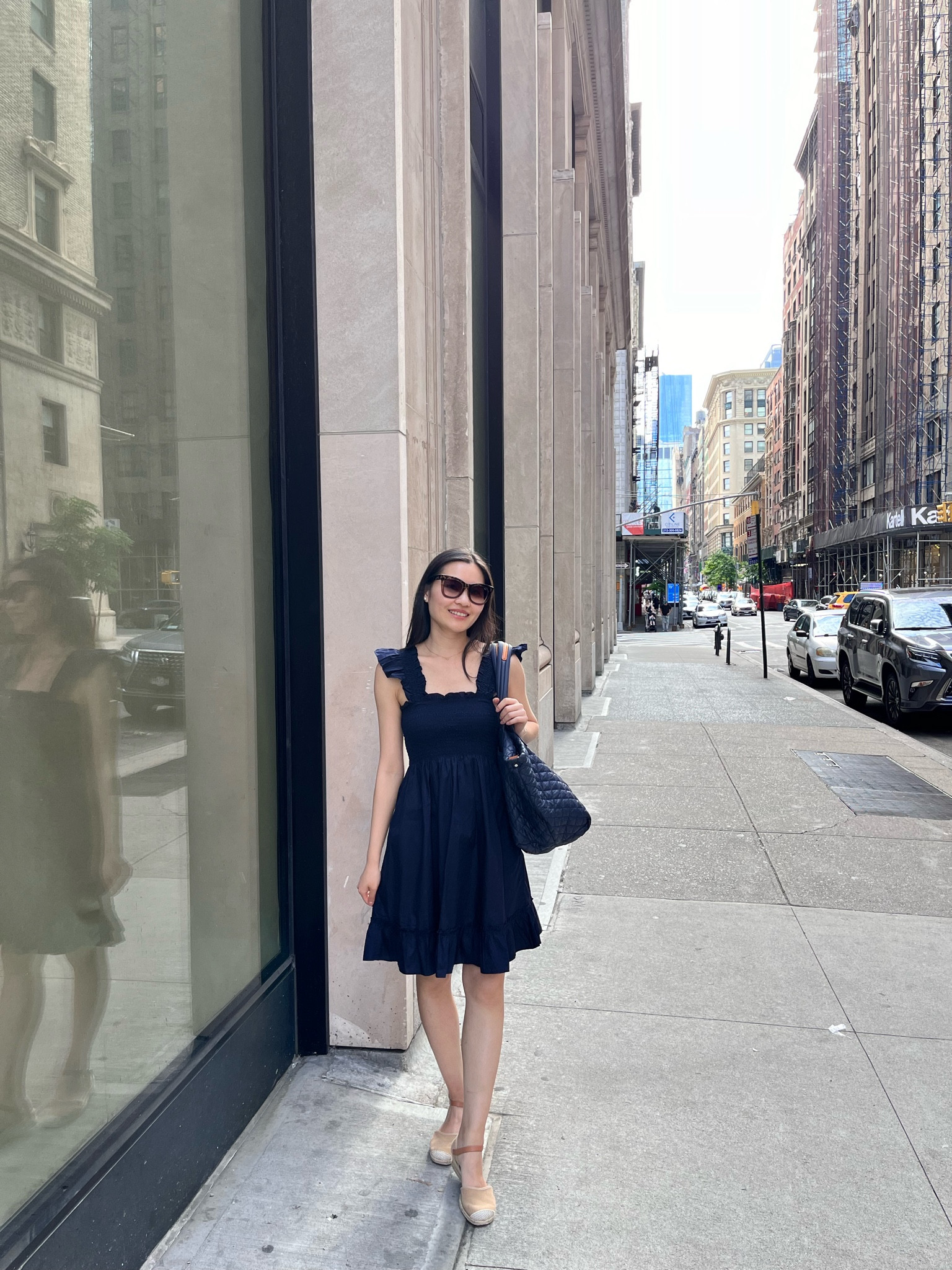 black gown dress long sleeve Easy To Love Mini Dress Black main image 0