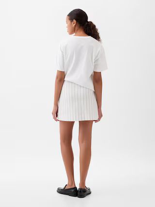 Linen-Cotton Mini Skirt | Gap (US)