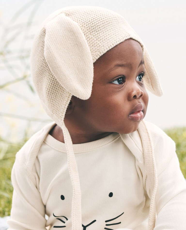 Baby Sweater Friends Knit Hat | Hanna Andersson