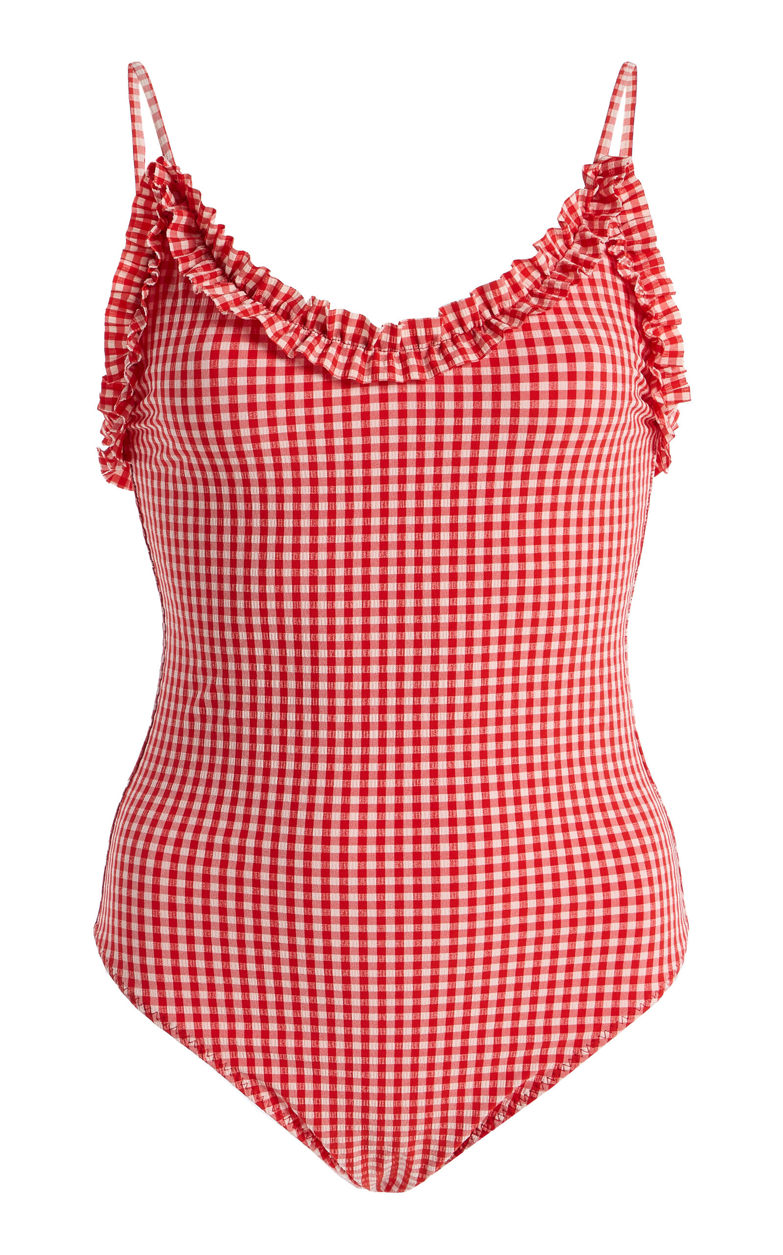 Daphne Plaid One-Piece Swimsuit | Moda Operandi (Global)