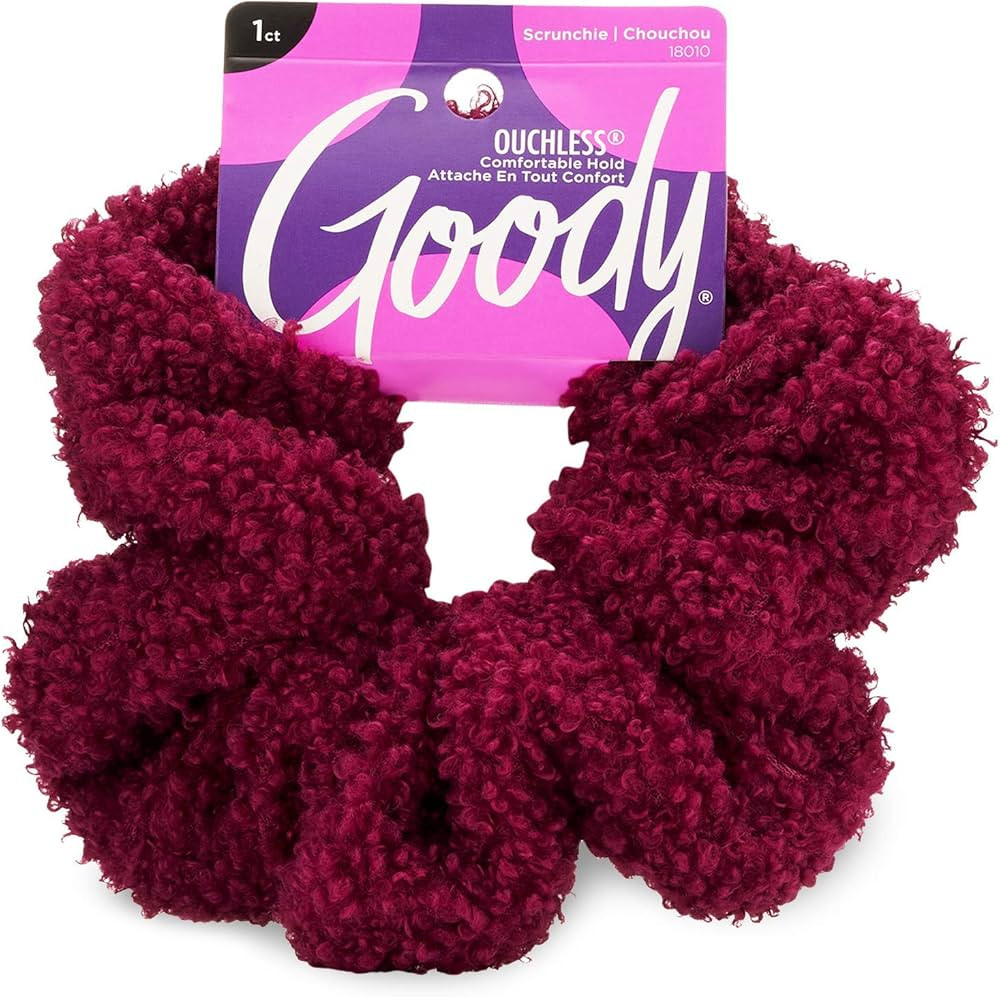 Goody Red Sherpa Scrunchie, 1CT | Amazon (US)