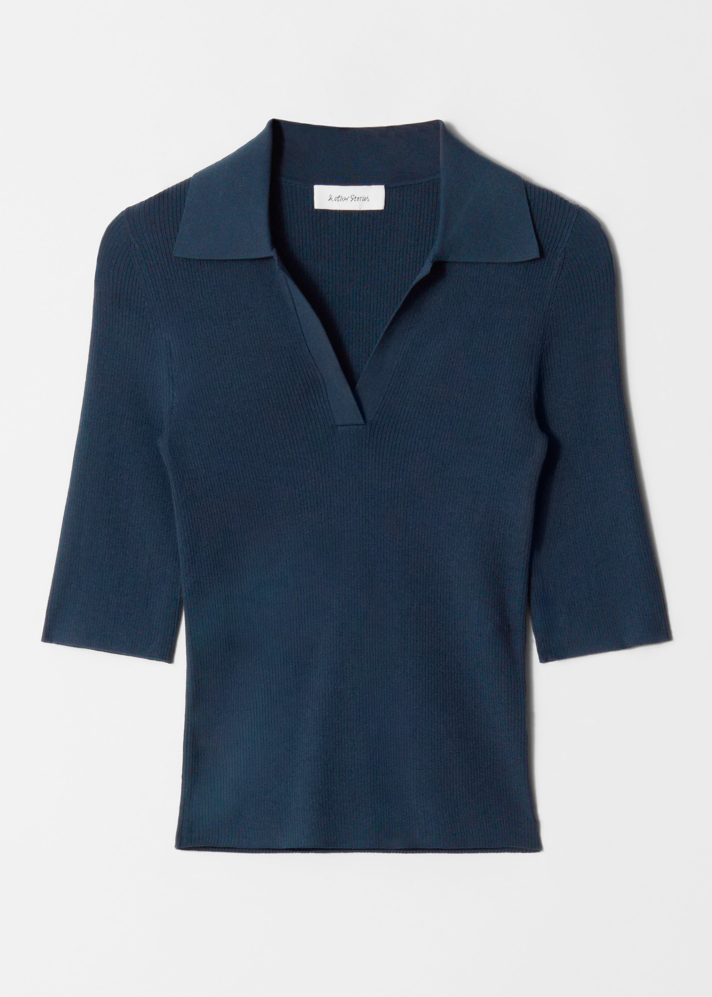 Collared Short-Sleeve Top | & Other Stories UK