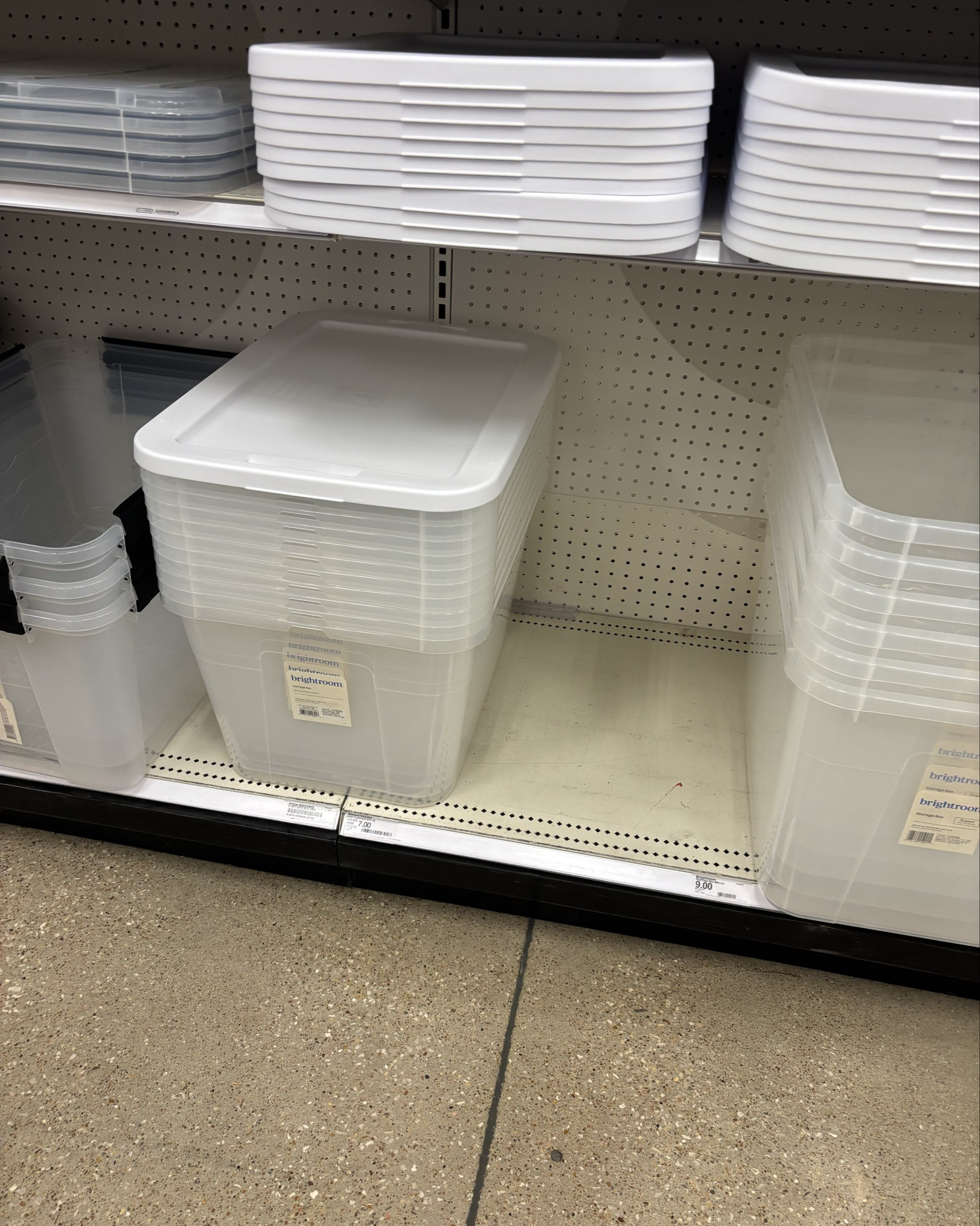 Targets Brightroom Clear Storage Totes 

#LTKHome #LTKHoliday #LTKCyberWeek