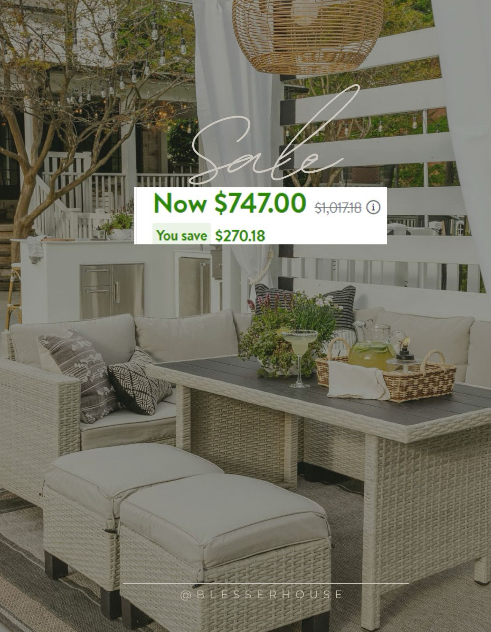 Best Walmart Better Homes & Gardens Outdoor Sectional!

Better Homes & Gardens Brookbury 5 Piece Wicker Outdoor Sectional Dining Set - Light Gray/ Beige


#LTKsalealert