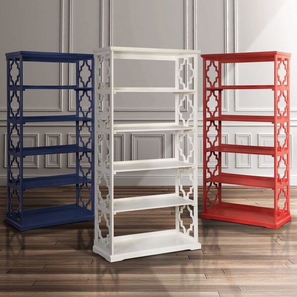 Furniture of America Mina Contemporary Open 5-tier Display Shelf | Bed Bath & Beyond