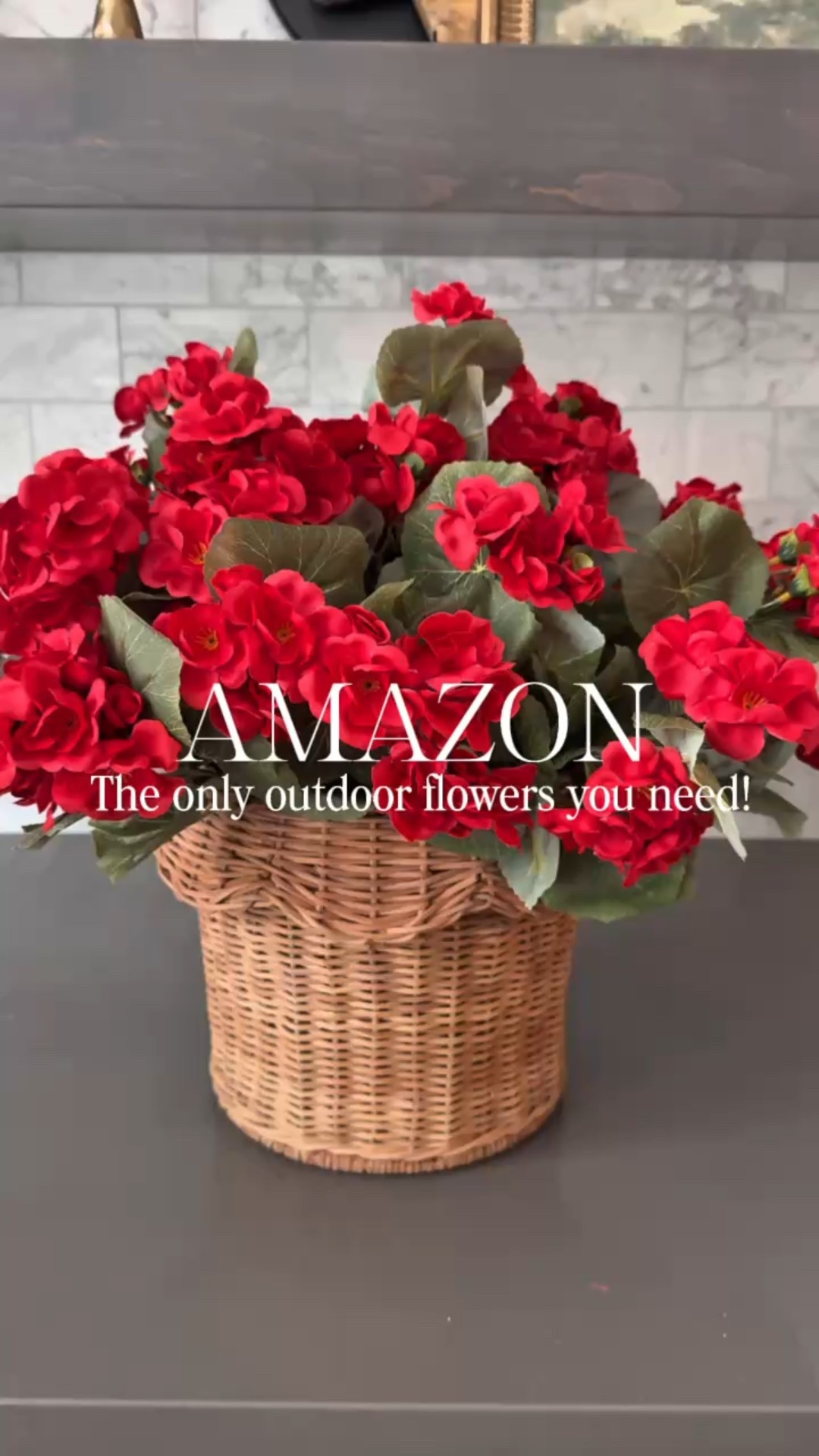 The only outdoor flowers you need!! 🌸

These artificial geraniums are stunning!! They are perfect to keep out all summer long and won’t have trouble with sun or rain!



#amazonhomefinds #amazonhomedecor #summerdecor #patiodecor #porchdecor #outdoorlivingspace #artificialflowerarrangement #fauxflowers #targethome 

Patio decor, porch decor, outdoor faux flowers, fake flowers, artificial flowers

#LTKSummerEdit #LTKSeasonal #LTKHome