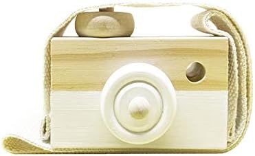Baby Toy Wooden Mini Camera Toy, Baby Kids Cute Mini Sharpe Toy, Neck Hanging Photographed Props for | Amazon (US)