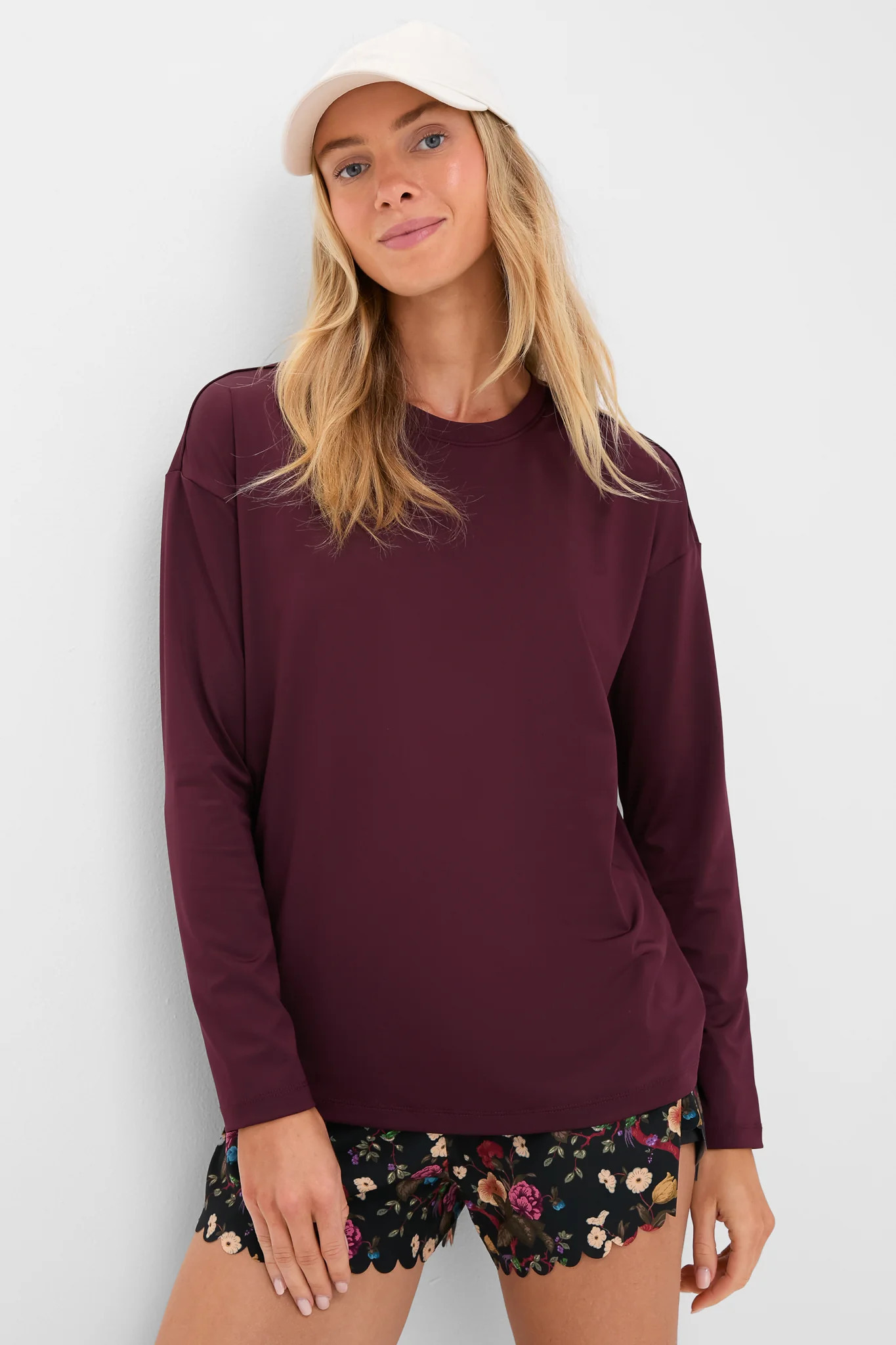 Winetasting Long Sleeve Performance Jersey Ryan Boyfriend Tee | Tuckernuck (US)