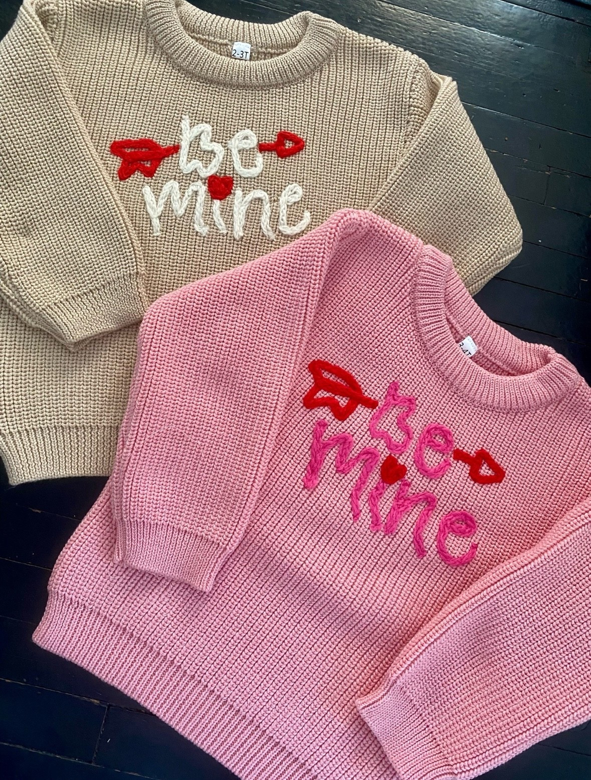 Because these are estimated to deliver by Jan 30, I am sharing now
💖❤️💗♥️💕
Valentines Day
Heart sweater
Be Mine kids sweater
Valentine’s Day outfit for kids
Toddler girl valentine 
Toddler boy valentine 
Amazon fashion 
Amazion for kids
Pink sweater valentines 
Neutral sweater valentines 
School valentines 
Valentine’s Day party
Sibling matching sweaters