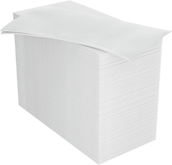 100PACK Disposable Hand Towels for Bathroom, Soft and Absorbent Paper Guest Towels Disposable Dec... | Amazon (US)