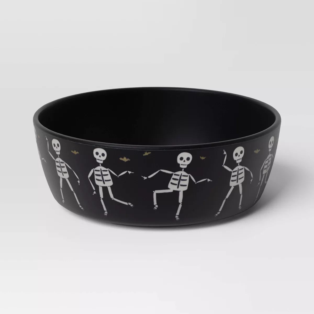 29 fl oz Halloween Bamboo and Melamine Cereal Bowl Black - Hyde & EEK! Boutique™ | Target