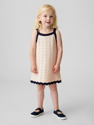 Toddler Crochet Tank Dress | Gap (CA)