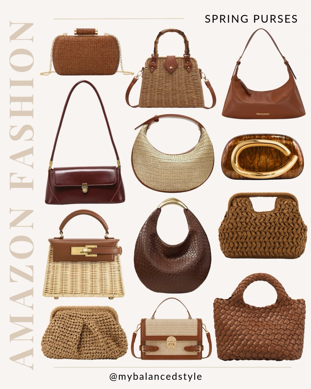 Amazon spring and summer purses

woven straw handbags
pastel crossbody bags
quilted mini shoulder purses
raffia tote bags
neutral everyday satchels
woven leather top handle bags
spring canvas tote purses
soft slouchy hobo bags
gold chain strap mini bags
lightweight travel crossbody purses

#LTKSaleAlert #LTKootd #LTKSeasonal