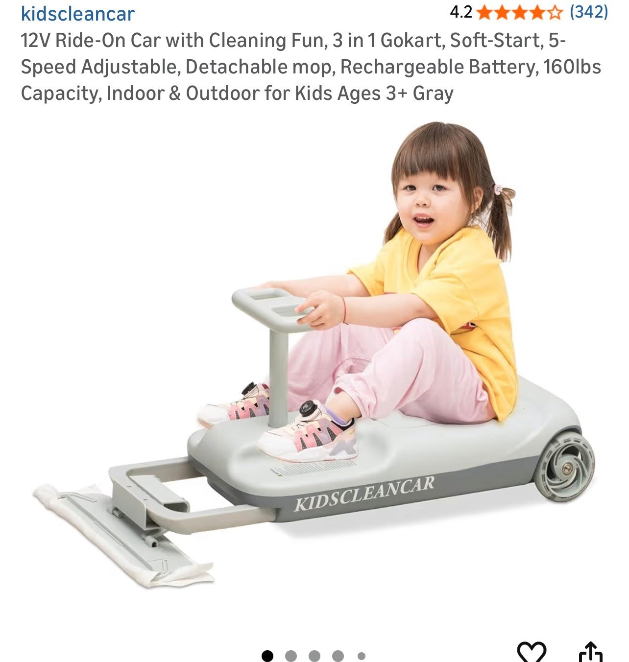 Kid cart racer and kitchen cleaner !!! #kids #toys #racer #cart #vacuum 