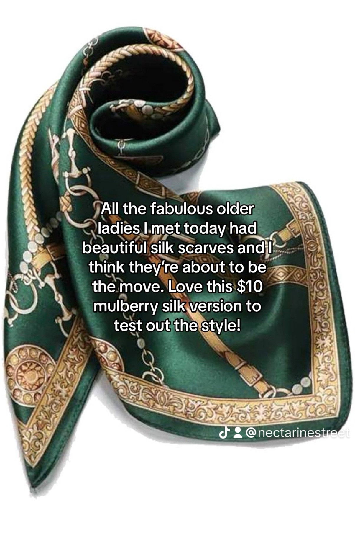 Silk scarf 

#LTKfindsunder50