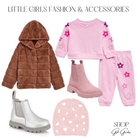 Little girls fashion finds for the cold weather! 

Little girls faux fur jacket, little girls sweatshirt and pants set, girls loungewear, girls boots, girls cold weather accessories 

#LTKfamily #LTKsalealert #LTKkids