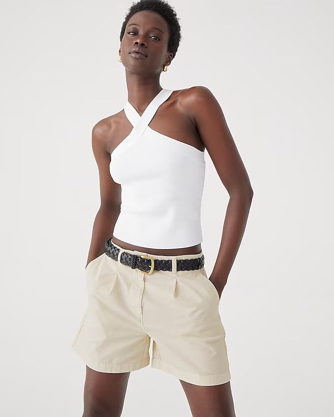 Pleated capeside chino short | J.Crew US