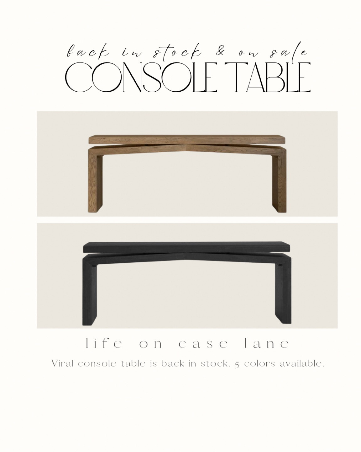 Viral console table back in stock and on sale. 


#LTKxWayDay

#LTKsalealert #LTKhome
