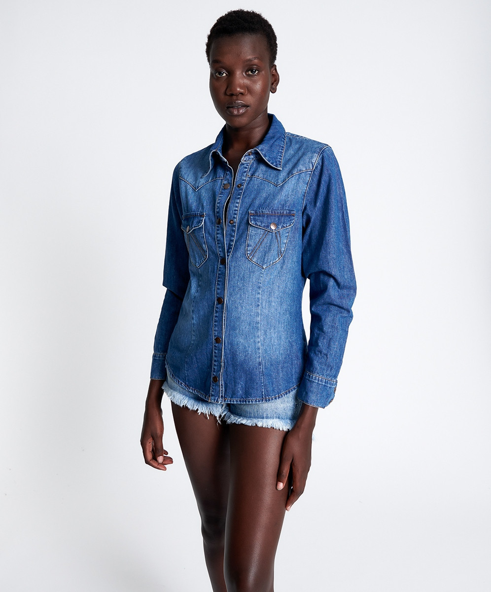 CLASSIC DENIM SHIRT | OneTeaspoon