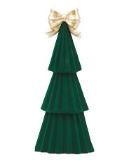 18in Velvet Finish Christmas Tree | TJ Maxx