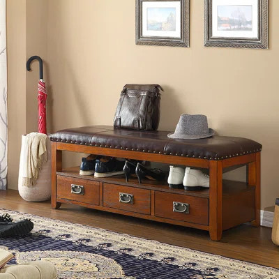 44.9in Shoe Storage Bench | Wayfair North America