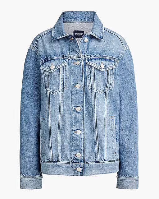 Relaxed denim jacket | J.Crew Factory