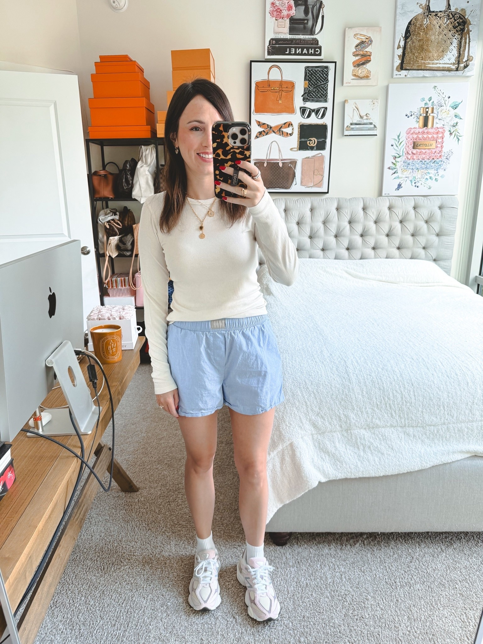 Lululemon hold tight long sleeve tee in white opal (6) with j crew boxer shorts (xs)



#LTKFindsUnder100 #LTKStyleTip #LTKSeasonal