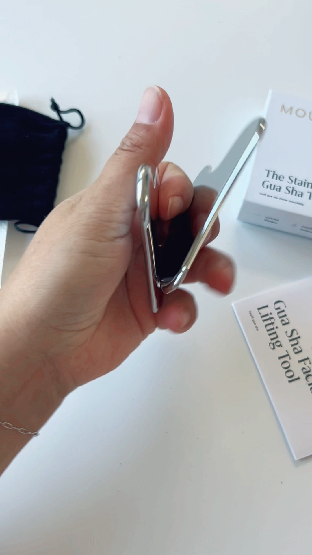 Stainless steel Gus sha comparison. 

#LTKbeauty