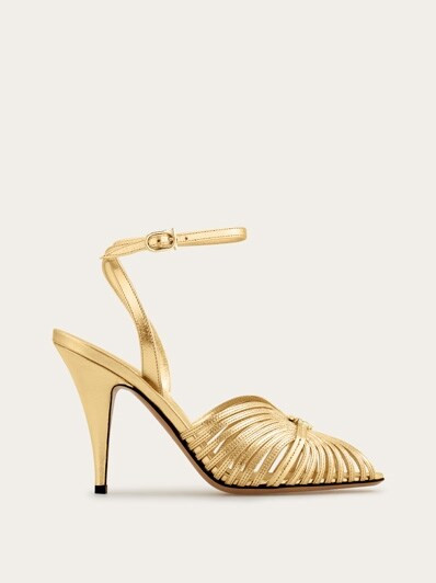 Sandal with Gancini element | Ferragamo
