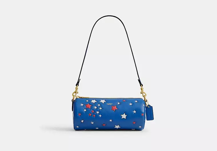 Barrel Bag With Americana Star Print | Coach (US)