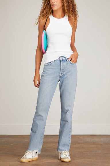 Bailey Tank in White | Hampden Clothing