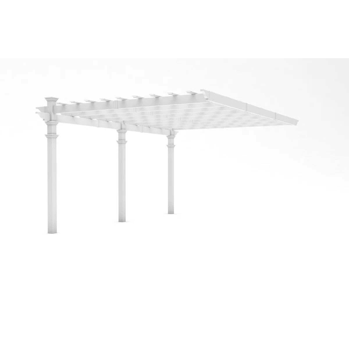 Copiague 16 Ft. W x 12 Ft. D Vinyl Pergola | Wayfair North America