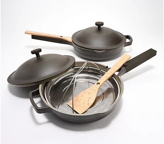 Our Place Set of 2 8-in-1 Nonstick Ceramic Always Pans | QVC