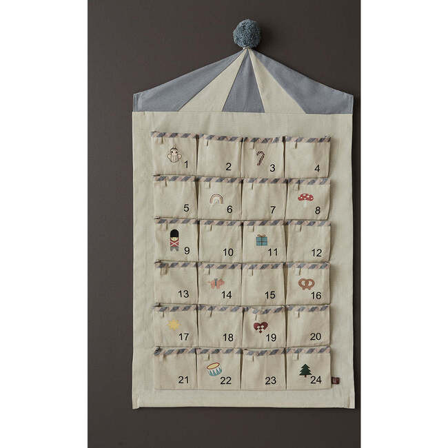 Circus Christmas Calendar, Blue | Maisonette